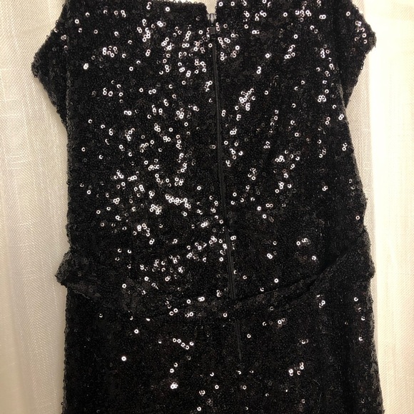 VENUS Elegant Black Sequin Romper size 8 - Picture 14 of 15